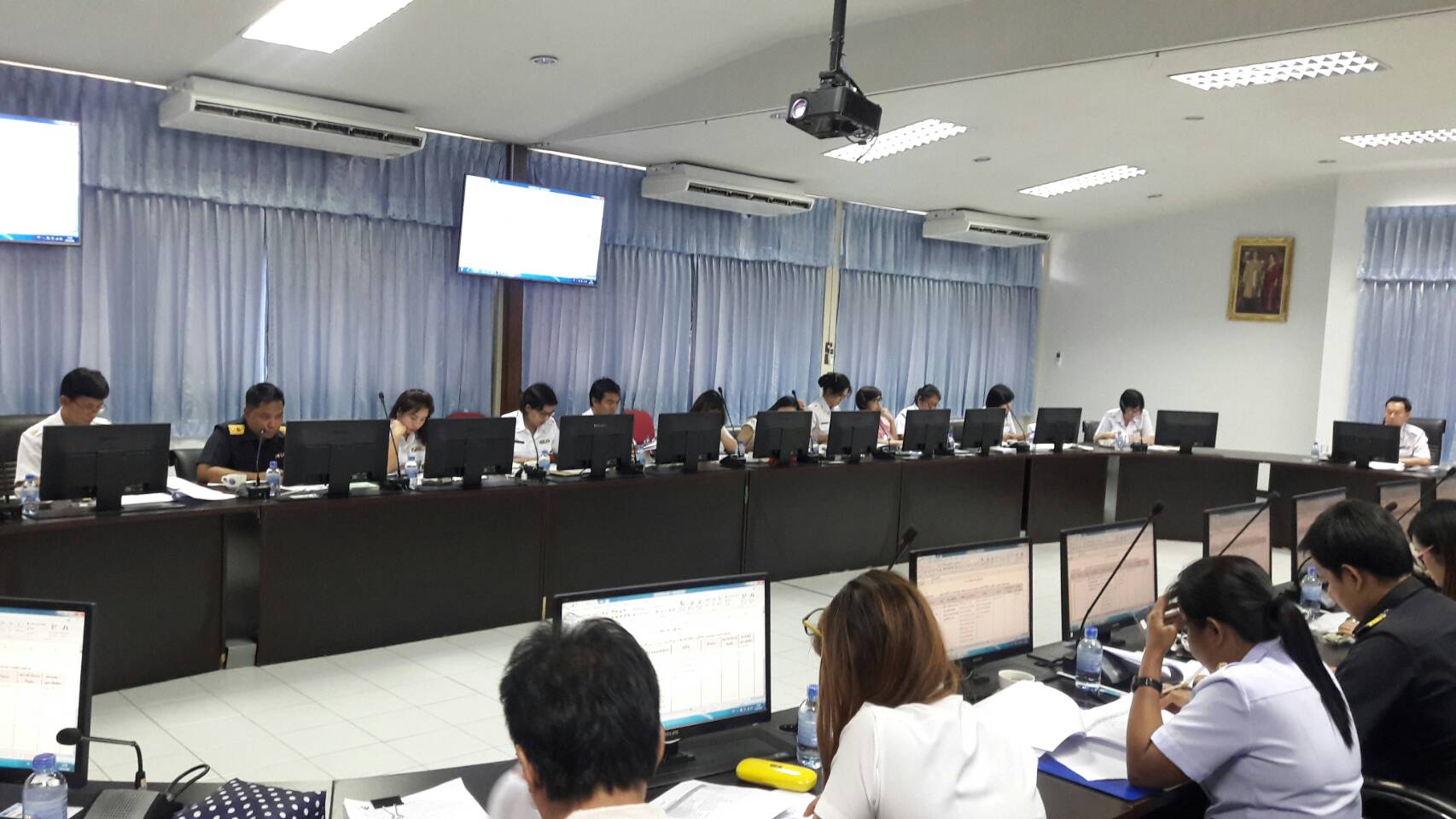 การประชุมคณะทำงานพัฒนาคุณภาพการบริหารจัดการภาครัฐ..คลิก