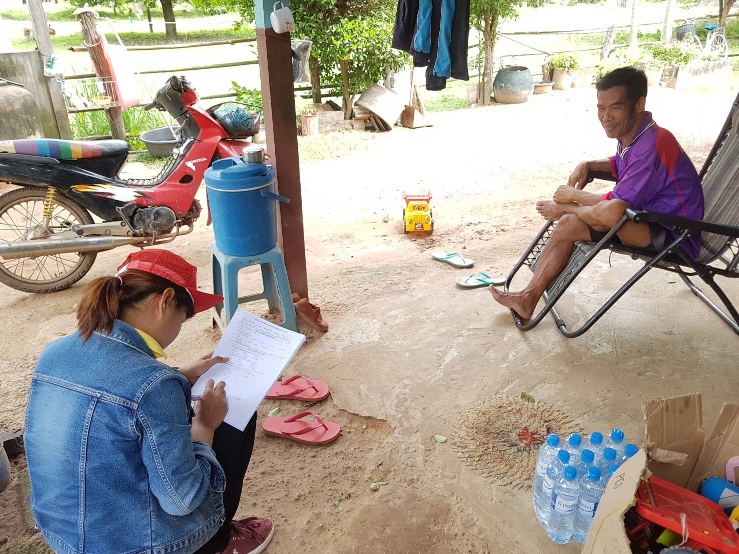 ร่วมลงพื้นที่สัมภาษณ์ความพึงพอใจและการมีส่วนร่วมของชุมชน..คลิก