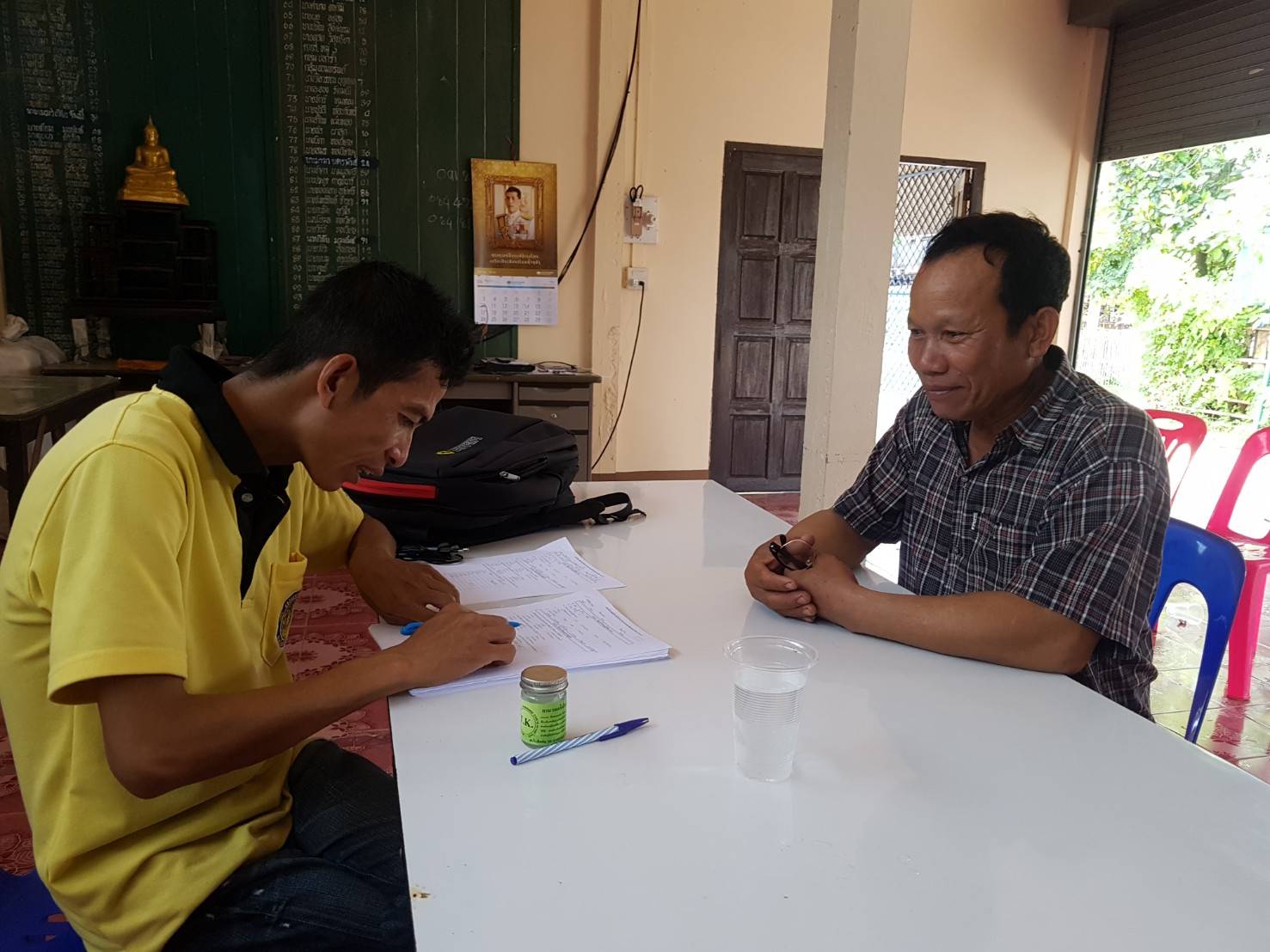 ลงพื้นที่สัมภาษณ์ความพึงพอใจและการมีส่วนร่วมของชุมชน..คลิก