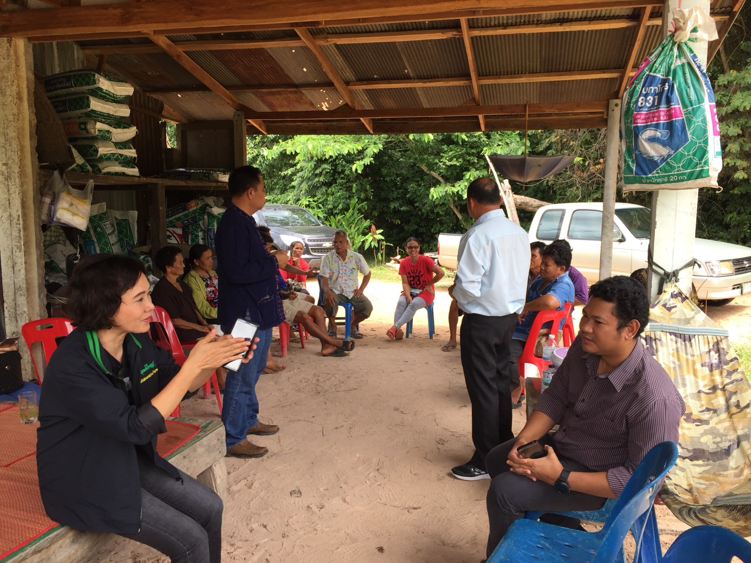 เข้าร่วมรับฟังและหาแนวทาง ในการแก้ไขปัญหา