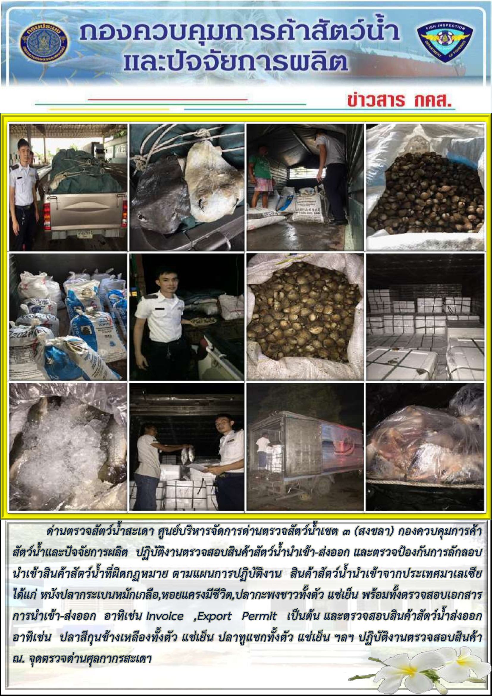 ข่าวสาร กคส. ประจำวันเสาร์ที่ 28 กรกฎาคม 2561..คลิก