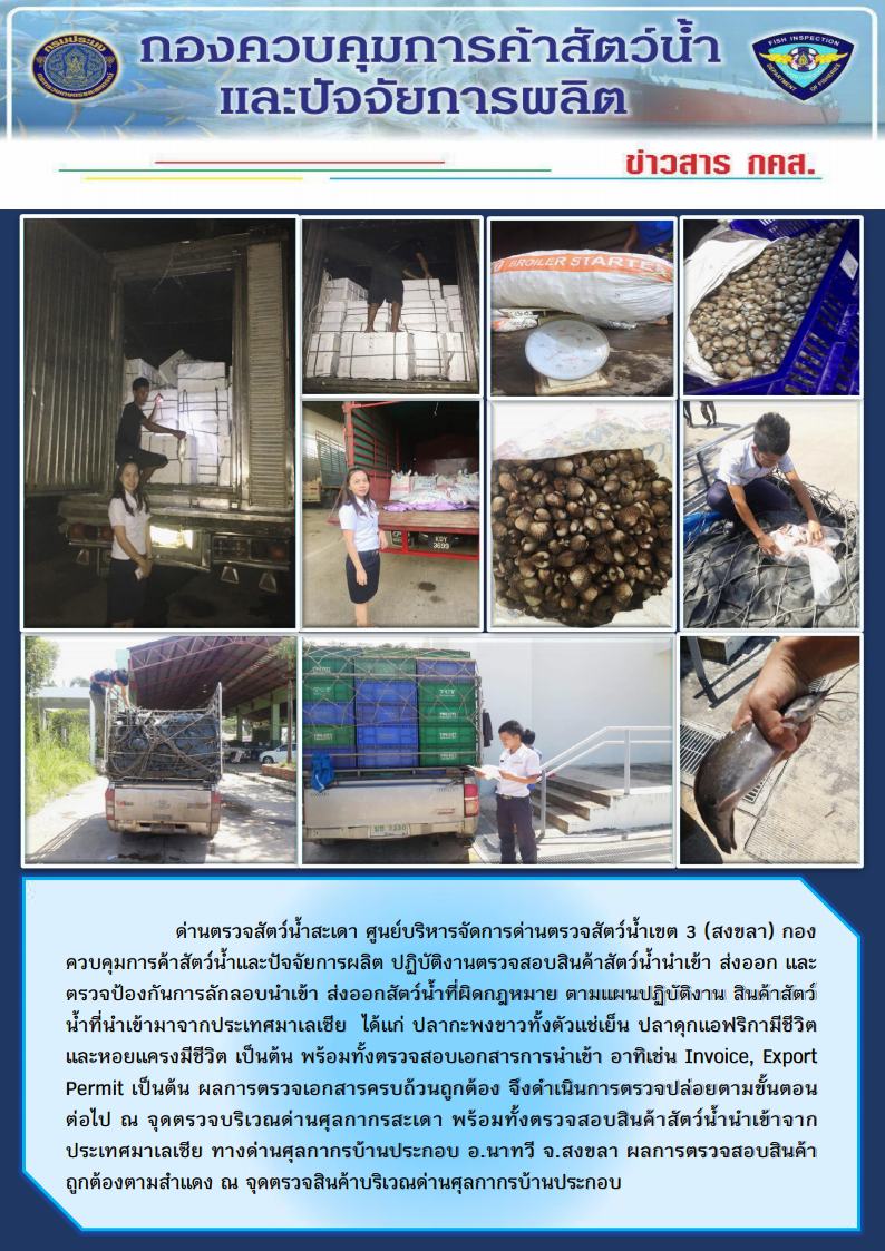 ข่าวสาร กคส. ประจำวันจันทร์ที่ 6 สิงหาคม 2561..คลิก