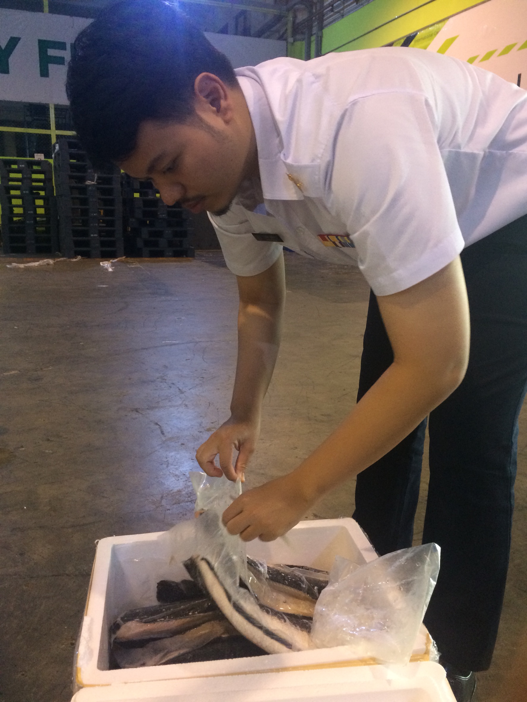 ตรวจสอบสินค้าสัตว์น้ำส่งออก..คลิก