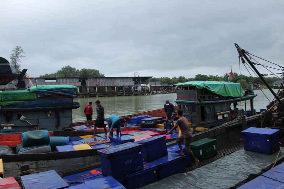 ตรวจสอบเรือและสินค้านำเข้าจากประเทศ MYANMAR