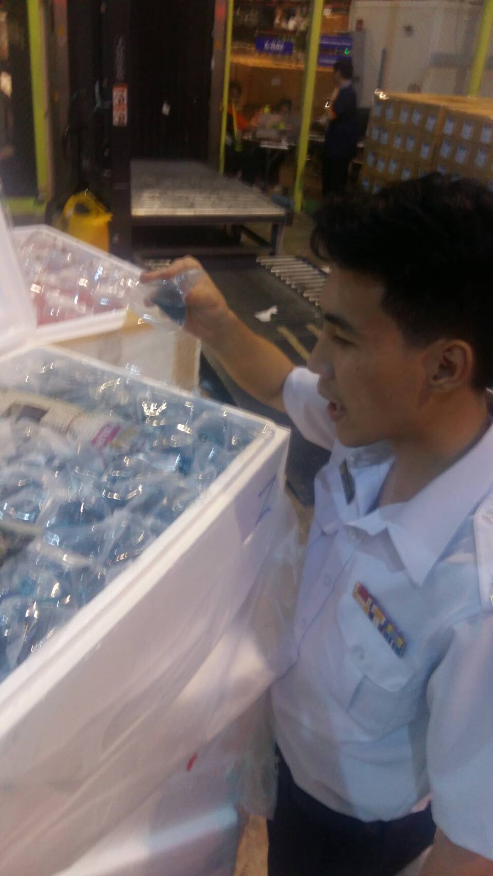 ตรวจสอบสินค้าสัตว์น้ำส่งออก..คลิก