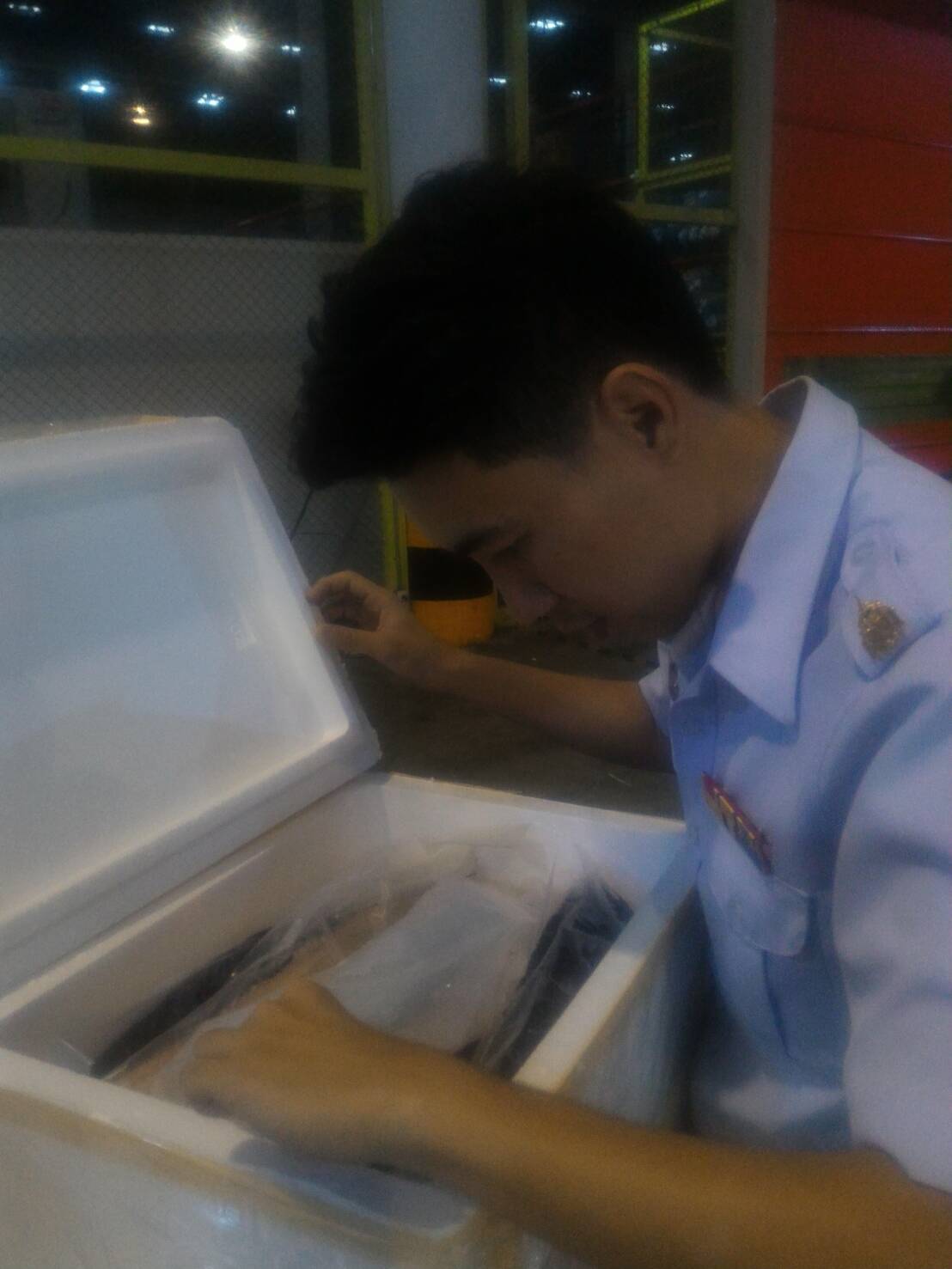 ตรวจสอบสินค้าสัตว์น้ำส่งออก..คลิก