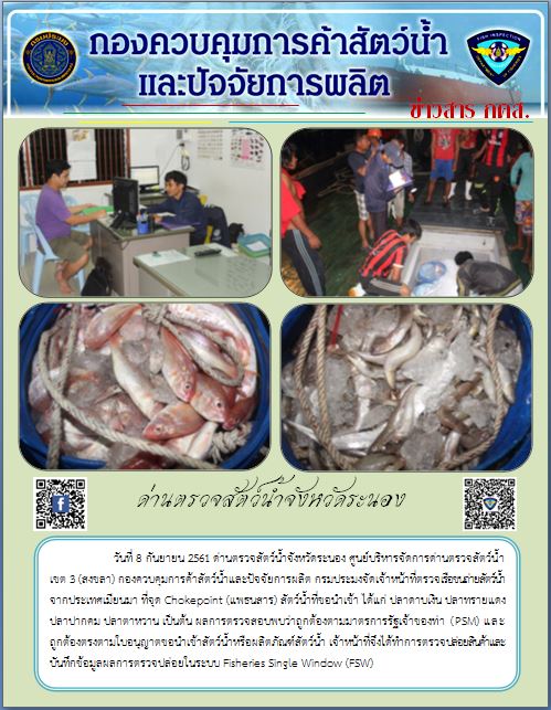 ตรวจสอบเรือและสินค้านำเข้าจากประเทศ MYANMAR