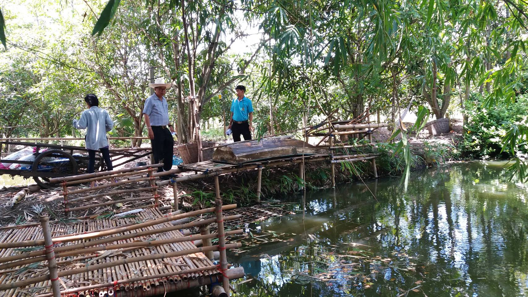 ร่วมตรวจโครงการศูนย์เรียนรู้การเพิ่มประสิทธิภาพการผลิตสินค้าเกษตร (ศพก.) และโครงการเกษตรทฤษฎีใหม่..คลิก