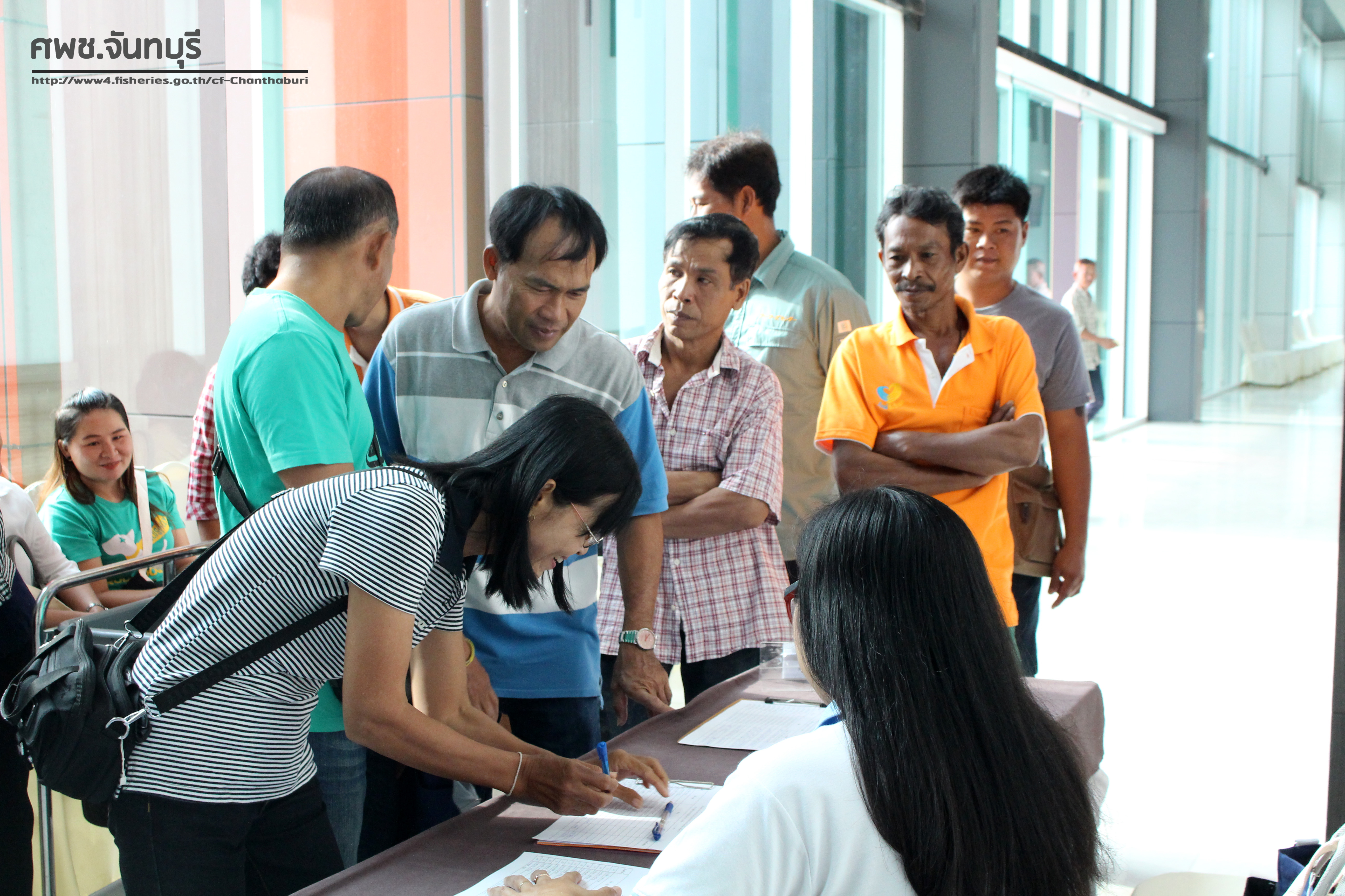 ศูนย์วิจัยและพัฒนาการเพาะเลี้ยงสัตว์น้ำชายฝั่งจันทบุรี จัดการฝึกอบรมหลักสูตร..คลิก