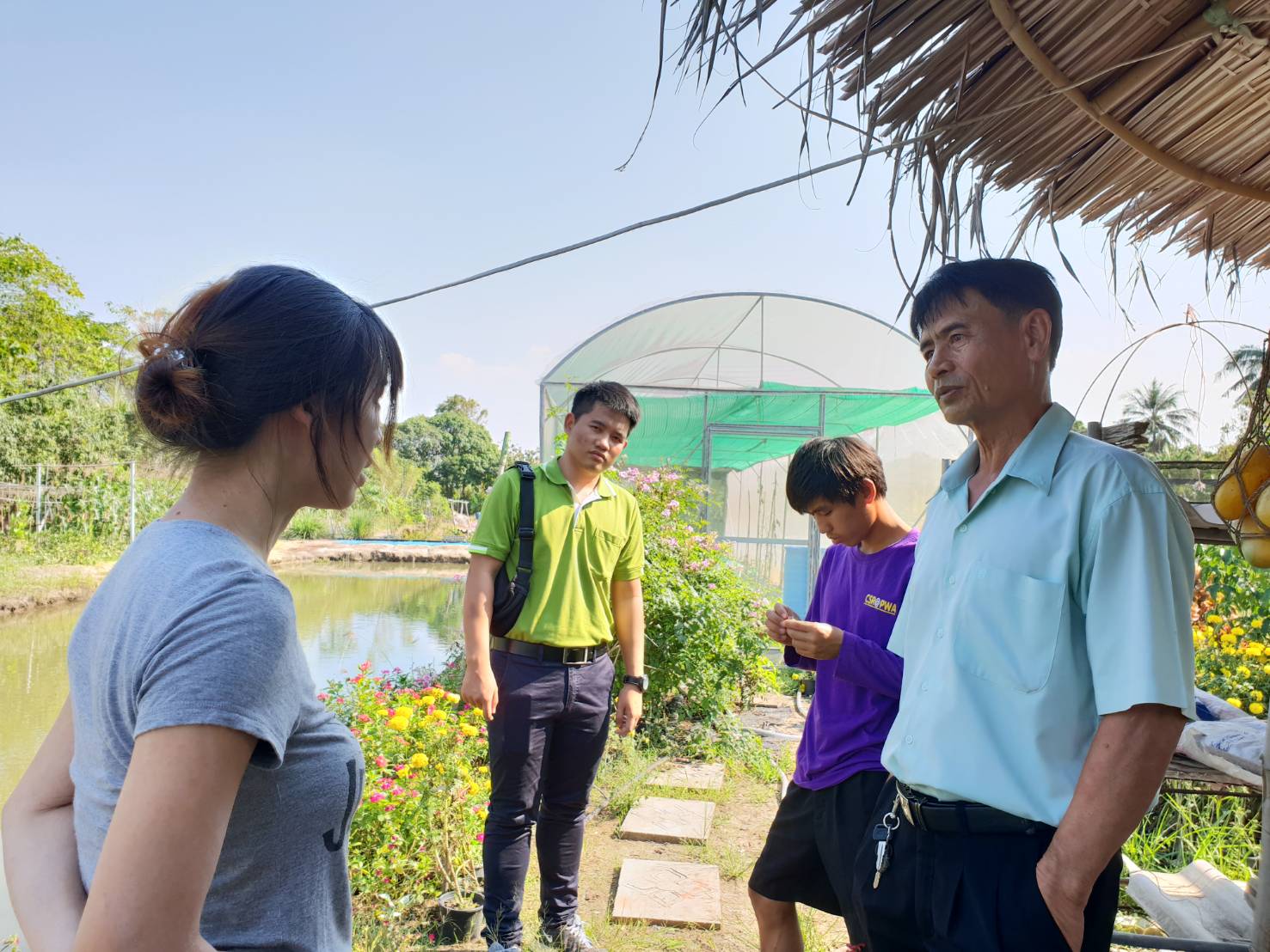 ลงพื้นที่ไปติดตามเกษตรกร โครงการพัฒนาเกษตรกรรมยั่งยืน กิจกรรม สนับสนุนโครงการเกษตรทฤษฎีใหม่ด้านการประมง  อำเภอบางแพ..คลิก