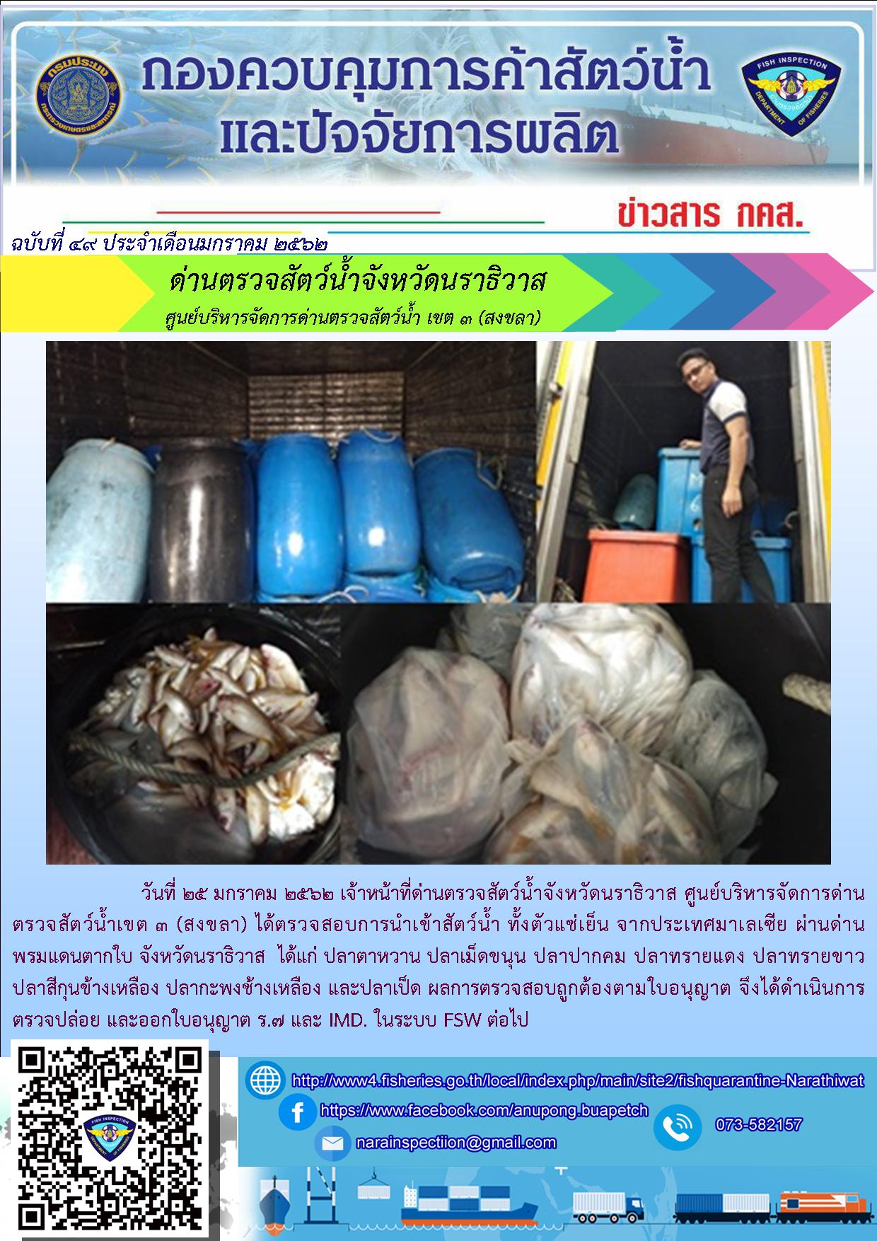 ประชาสัมพันธ์ประจำวันที่ 25 มกราคม 2562..คลิก
