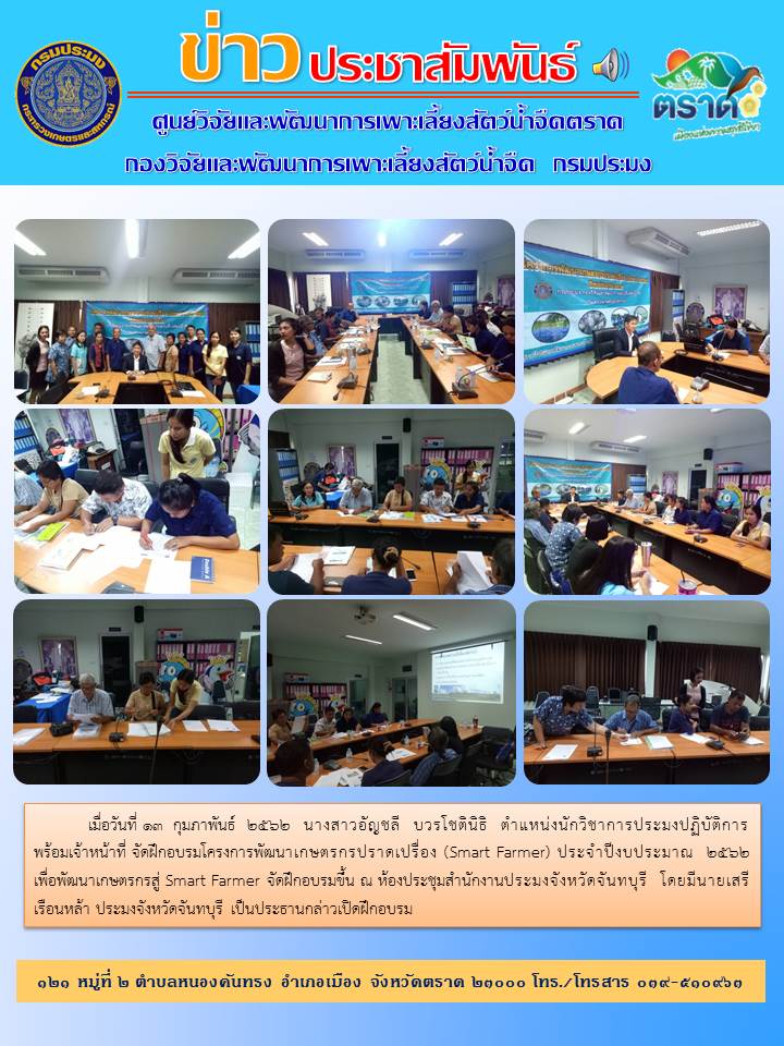 ข่าวประชาสัมพันธ์ เดือน กุมภาพันธ์ 2562 (รอบที่ 1)