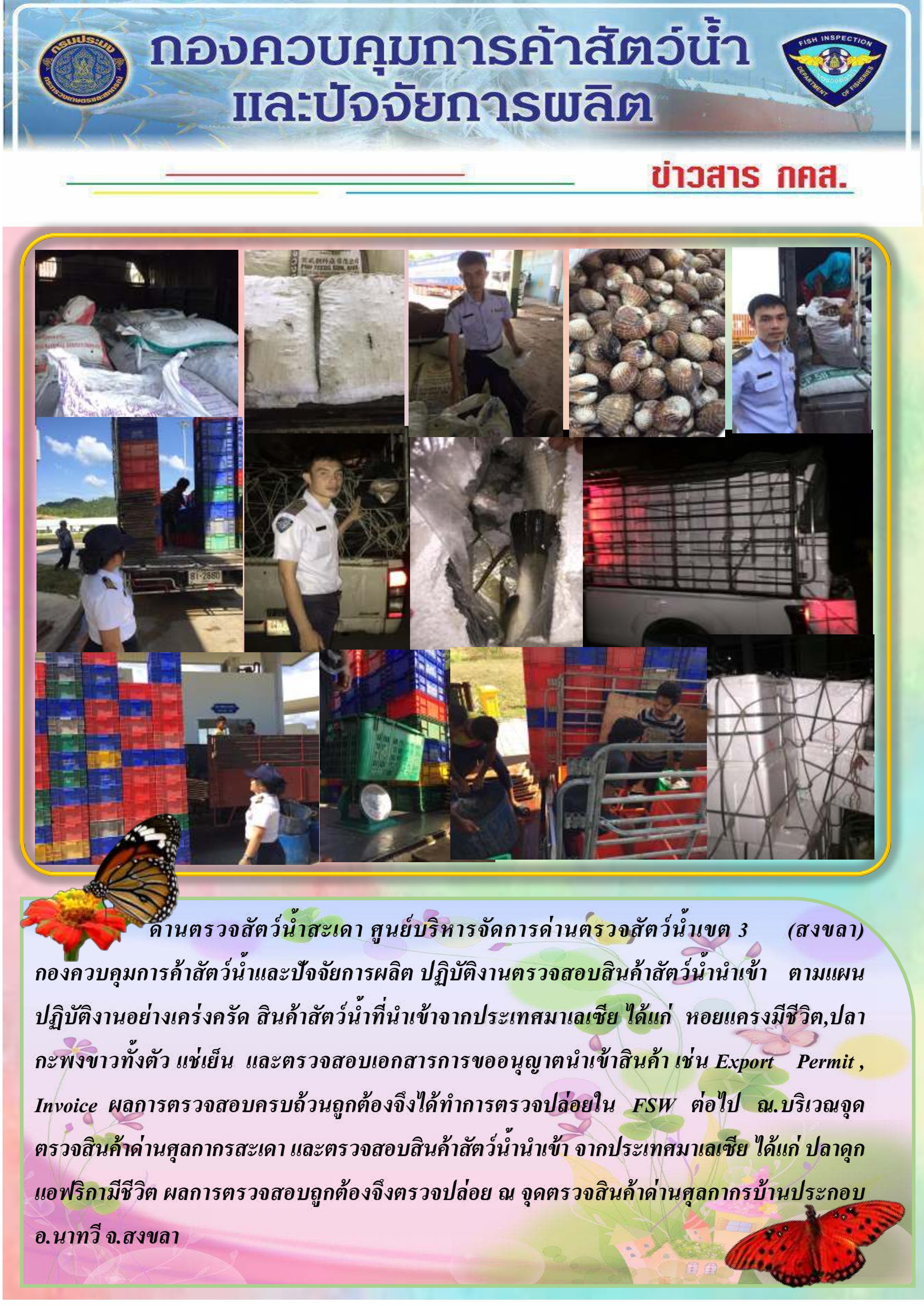 ข่าวสาร กคส. ประจำวันอาทิตย์ที่ 24 กุมภาพันธ์ 2562..คลิก