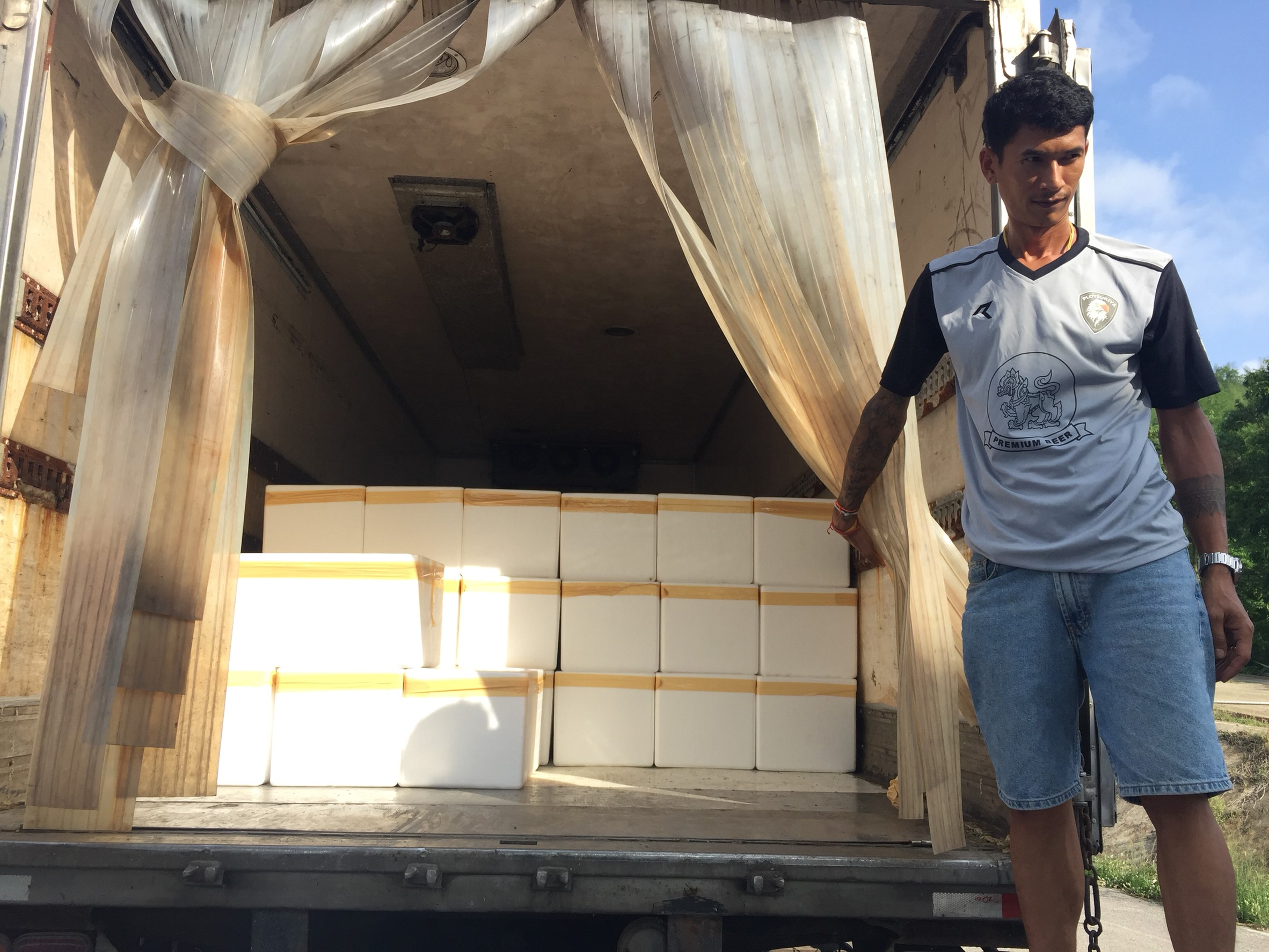 สินค้าส่งออกไปยังประเทศเมียนมา