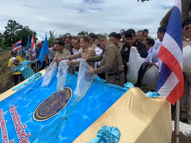 ปล่อยพันธุ์สัตว์น้ำเนื่องในวันเฉลิมพระชนมพรรษา สมเด็จพระนางเจ้าสิริกิติ์พระบรมราชินีนาถ พระบรมราชชนนีพันปีหลวง..คลิก