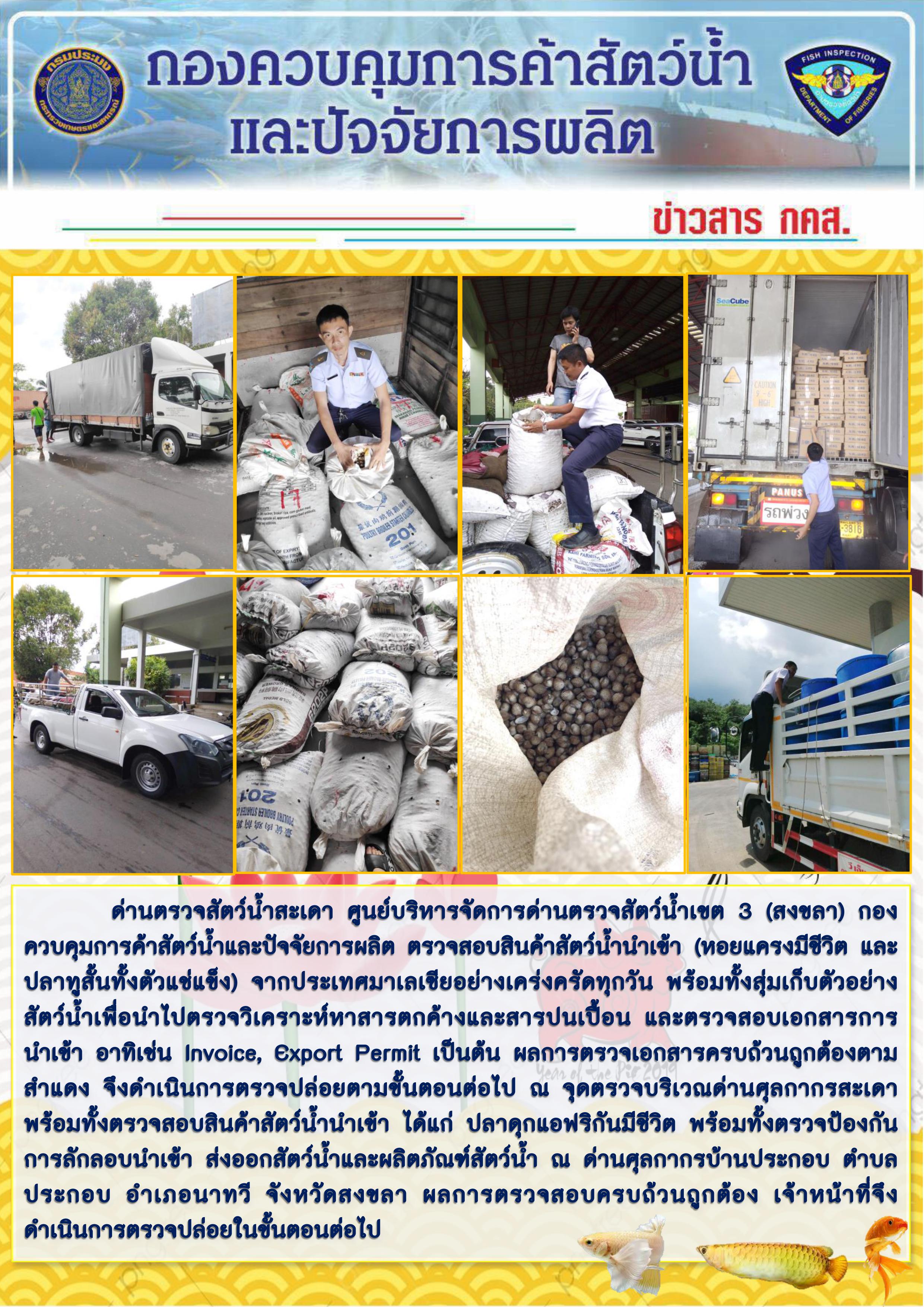 ข่าวสาร กคส. ประจำวันจันทร์ที่ 7 ตุลาคม 2562..คลิก