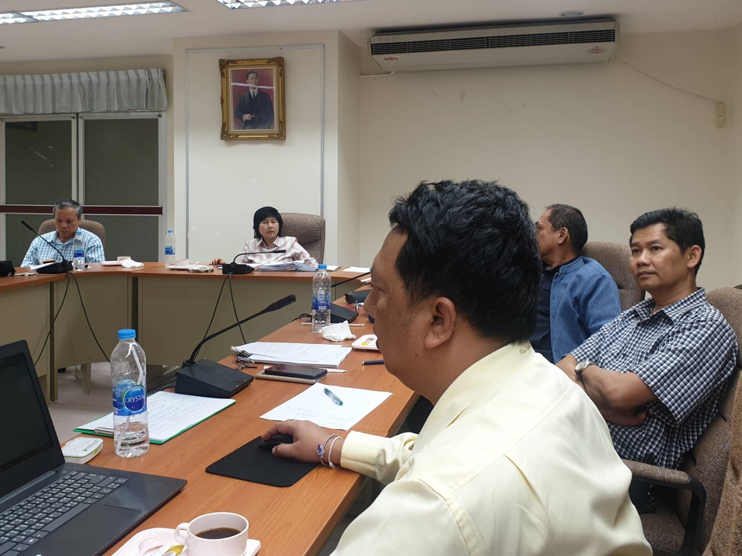 ประชุมคณะทำงานจัดทำโครงการความร่วมมือการจัดการเรื่องการลดกลิ่นในผลผลิตสัตว์น้ำที่ได้จากการเลี้ยง..คลิก