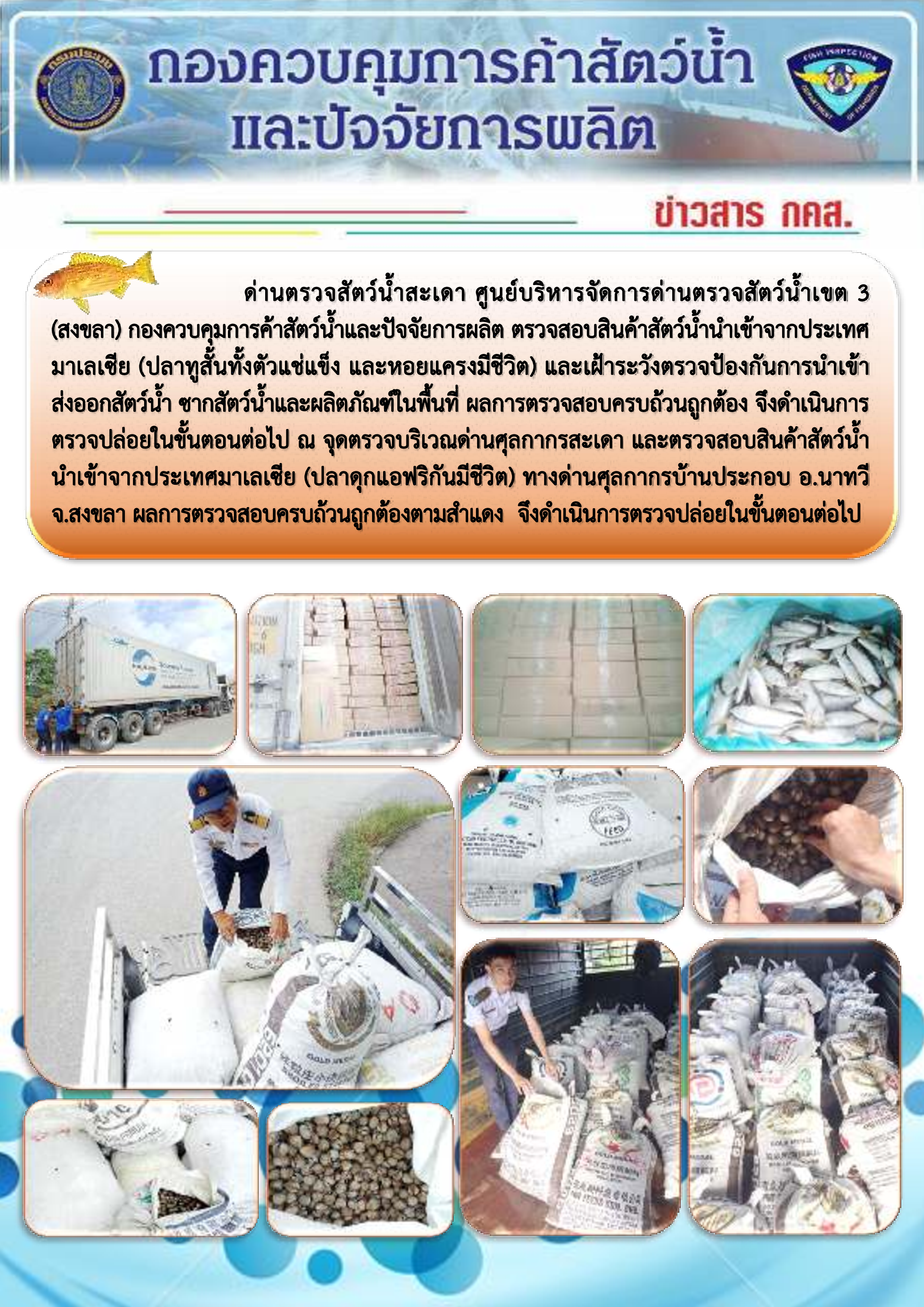 ข่าวสาร กคส. ประจำวันพฤหัสบดีที่ 28 พฤศจิกายน 2562..คลิก
