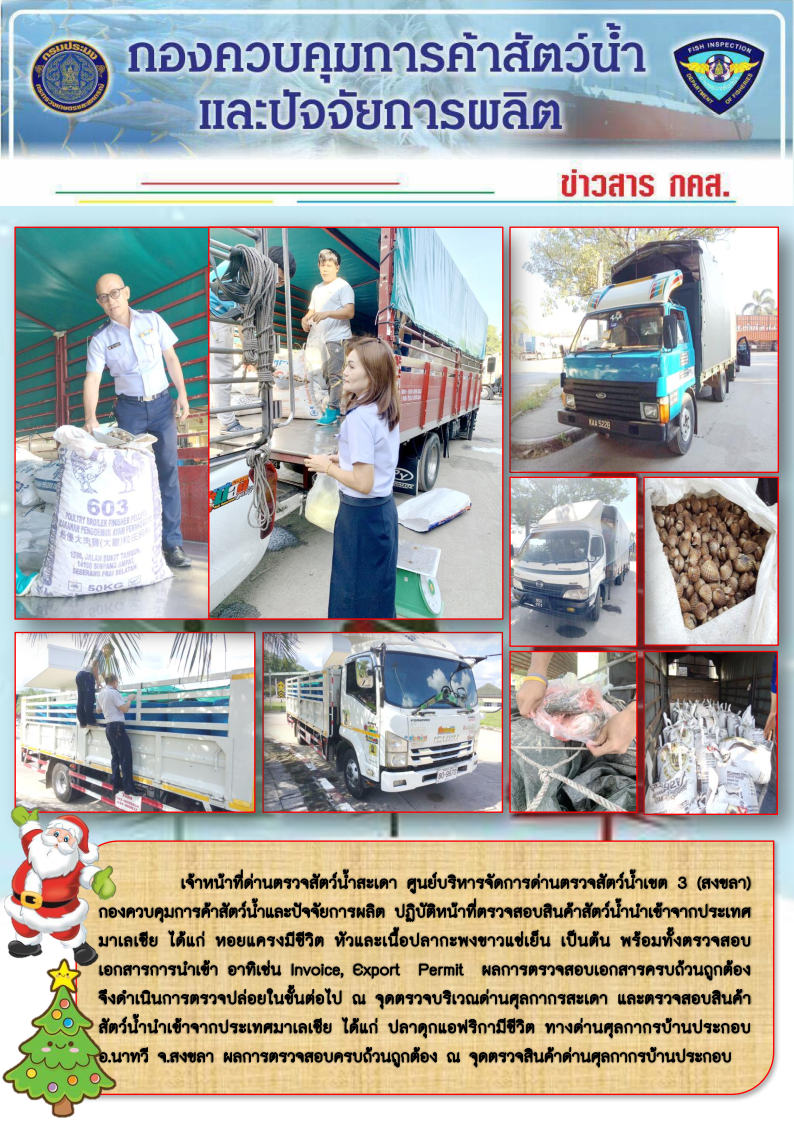 ข่าวสาร กคส. ประจำวันพูธที่ 25 มกราคม 2562..คลิก
