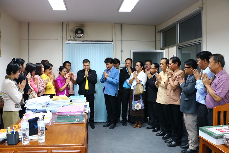 เข้าร่วมสวัสดีปีใหม่ พ.ศ. 2563 และขอพรจากผู้ว่าราชการจังหวัดลำพูน และรองผู้ว่าราชการจังหวัดลำพูน