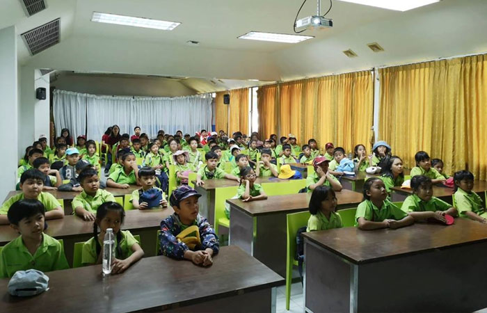 โรงเรียนนานาชาติตากสินระยอง ศึกษาดูงานศูนย์ฯ คุ้งกระเบน..คลิก