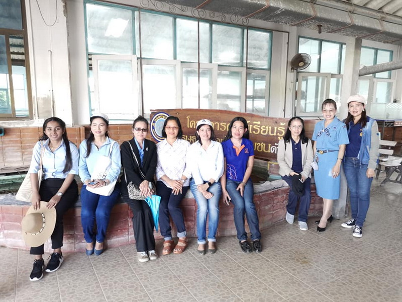 ต้อนรับนักเรียน โรงเรียนสตรีทุ่งสง เข้าเยี่ยมชมการเพาะพันธุ์สัตว์น้ำ..คลิก