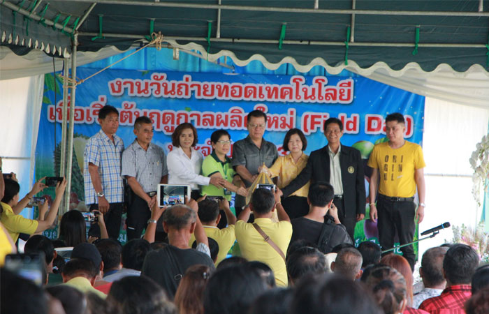 งานวันถ่ายทอดเทคโนโลยีเพื่อเริ่มต้นฤดูกาลผลิตใหม่ (Field day) ปี 2563 วันที่ 29 มกราคม 2563..คลิก