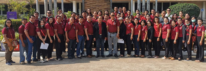 องค์การบริหารส่วนตำบลหัวเรือ และคณะองค์การบริหารส่วนตำบลหนองบัว ศึกษาดูงานศูนย์ฯ คุ้งกระเบน