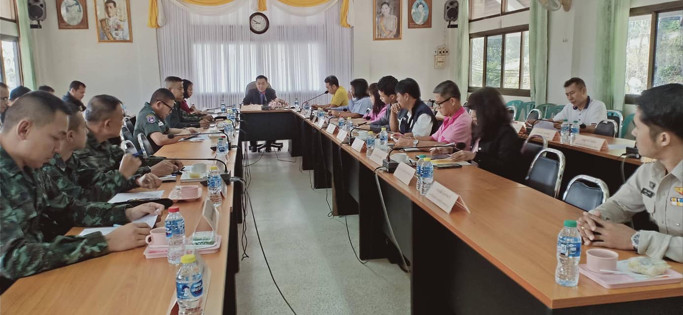 โดยนายไพศาล รัตนา หัวหน้าหน่วยฯ ร่วมประชุมหัวหน้าส่วนราชการที่อยู่ในอำเภอทองผาภูมิ..คลิก