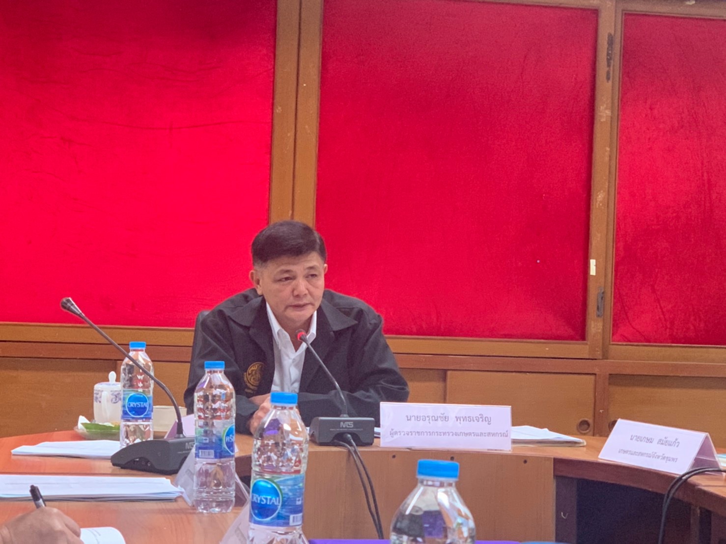 ประชุมติดตามผลการดำเนินงานตามแผนตรวจราชการ และขับเคลื่อนแบบบูรณาการในพื้นที่ ประจำปีงบประมาณ พ.ศ.๒๕๖๓ (รอบที่๑)..คลิก