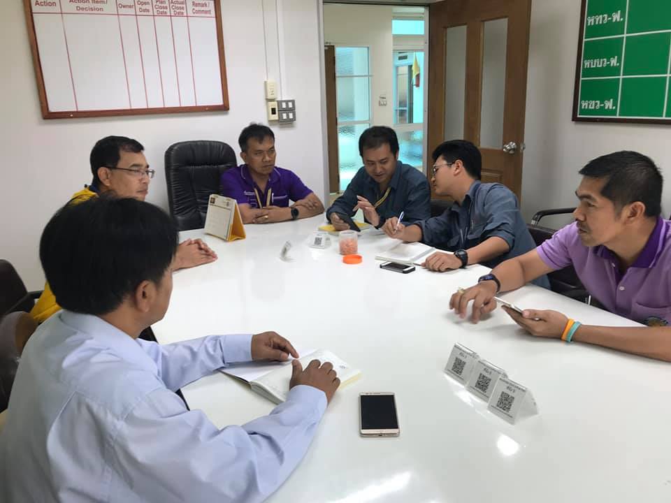 นายไพศาล รัตนา หัวหน้าหน่วยฯ ร่วมประชุมหารือแนวทางการจัดงานปล่อยพันธุ์สัตว์น้ำ..คลิก