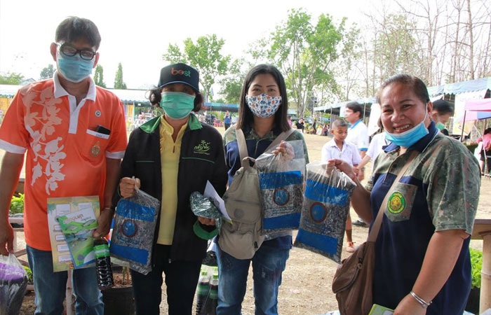 โครงการจังหวัดเคลื่อนที่ ณ โรงเรียนบ้านสวนส้ม วันที่ 19 มีนาคม 2563