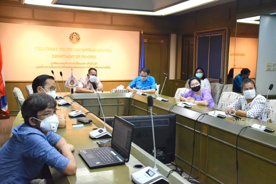 ร่วมประชุมกับศูนย์เทคโนโลยีสารสนเทศและการสื่อสาร เพื่อหารือแนวทางการดำเนินงาน และการพัฒนาระบบสารสนเทศของกรมประมง..คลิก