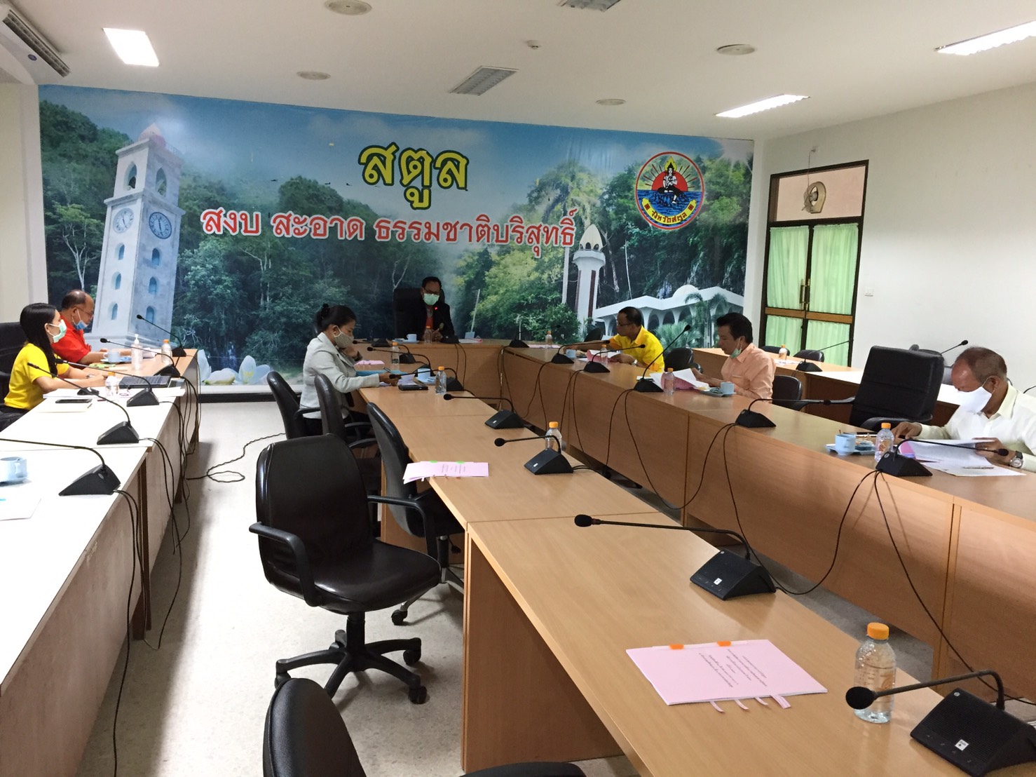 ประชุมคณะกรรมการกำกับดูแลโครงการเพิ่มขีดความสามารถและตลาดกุ้งทะเล