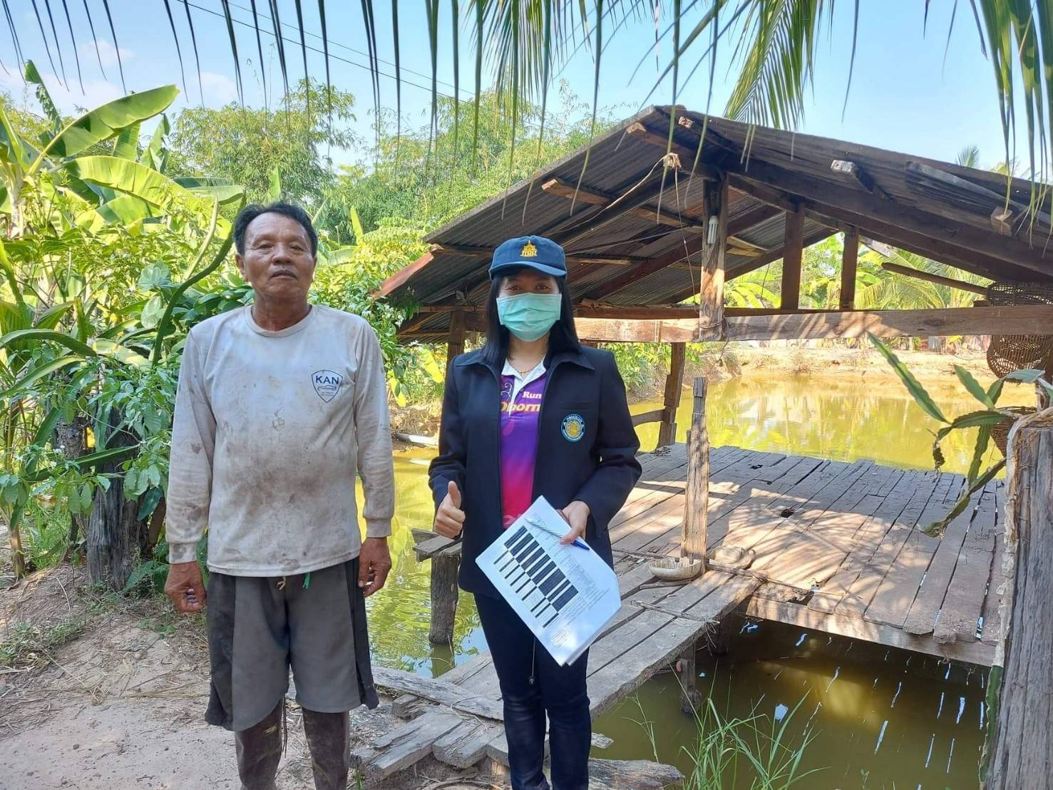 ประมงอำเภอสิรินธร ออกตรวจสอบฟาร์มเลี้ยงสัตว์น้ำตามคำขอขึ้นทะเบียนเกษตรกรผู้เพาะเลี้ยงสัตว์น้ำ อำเภอสิรินธร จังหวัดอุบลราชธานี..คลิก
