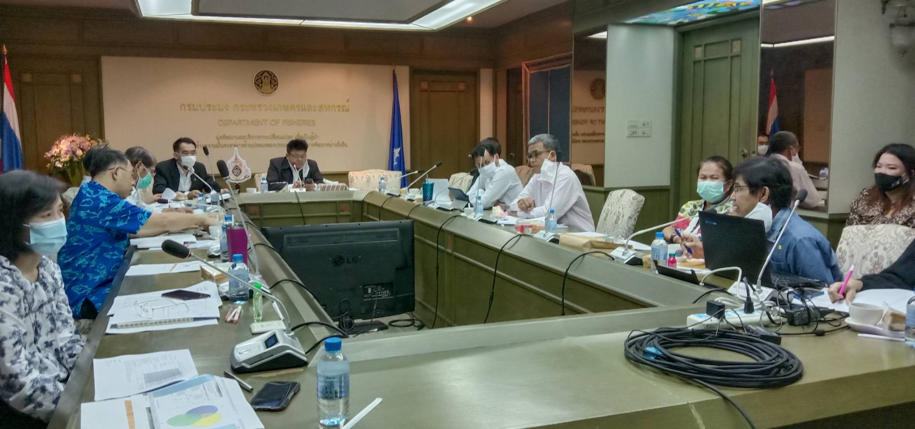 ประชุมการช่วยเหลือเกษตรกรผู้ได้รับผลกระทบจากโรคระบาดโควิด-19..คลิก