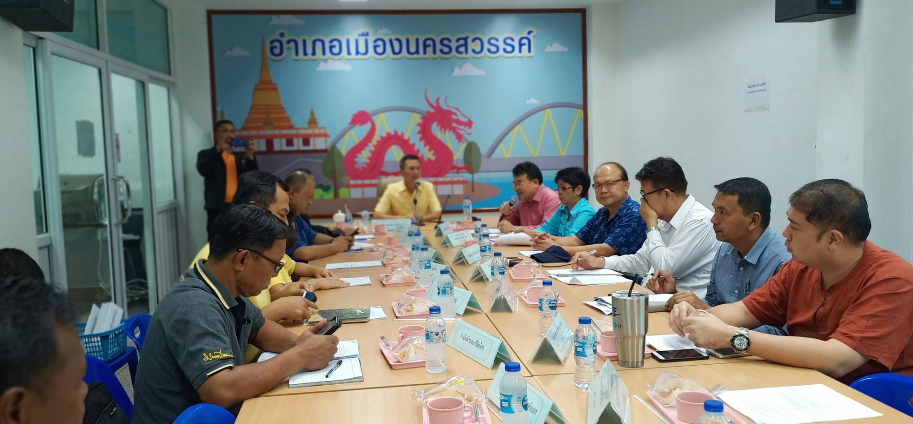 ร่วมประชุมคณะทำงานแก้ไขปัญหาการครอบครองพื้นที่บึงบอระเพ็ด..คลิก
