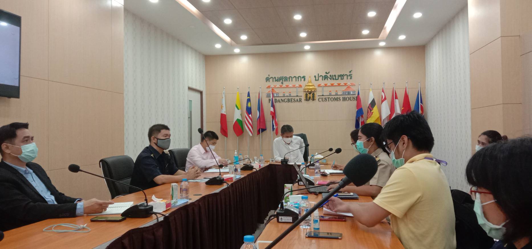 เจ้าหน้าที่ด่านตรวจสัตว์น้ำปาดังเบซาร์ เข้าร่วมประชุมคณะทำงานประจำช่องทางเข้าออกประเทศ ครั้งที่ 2..คลิก