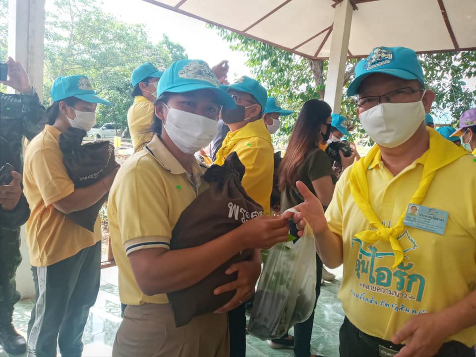 ร่วมพิธีเปิดโครงการเกษตรทฤษฎีใหม่ (โคก หนอง นา โมเดล) ฟาร์มตัวอย่างตามแนวพระราชดำริบ้านบ่อหวี..คลิก