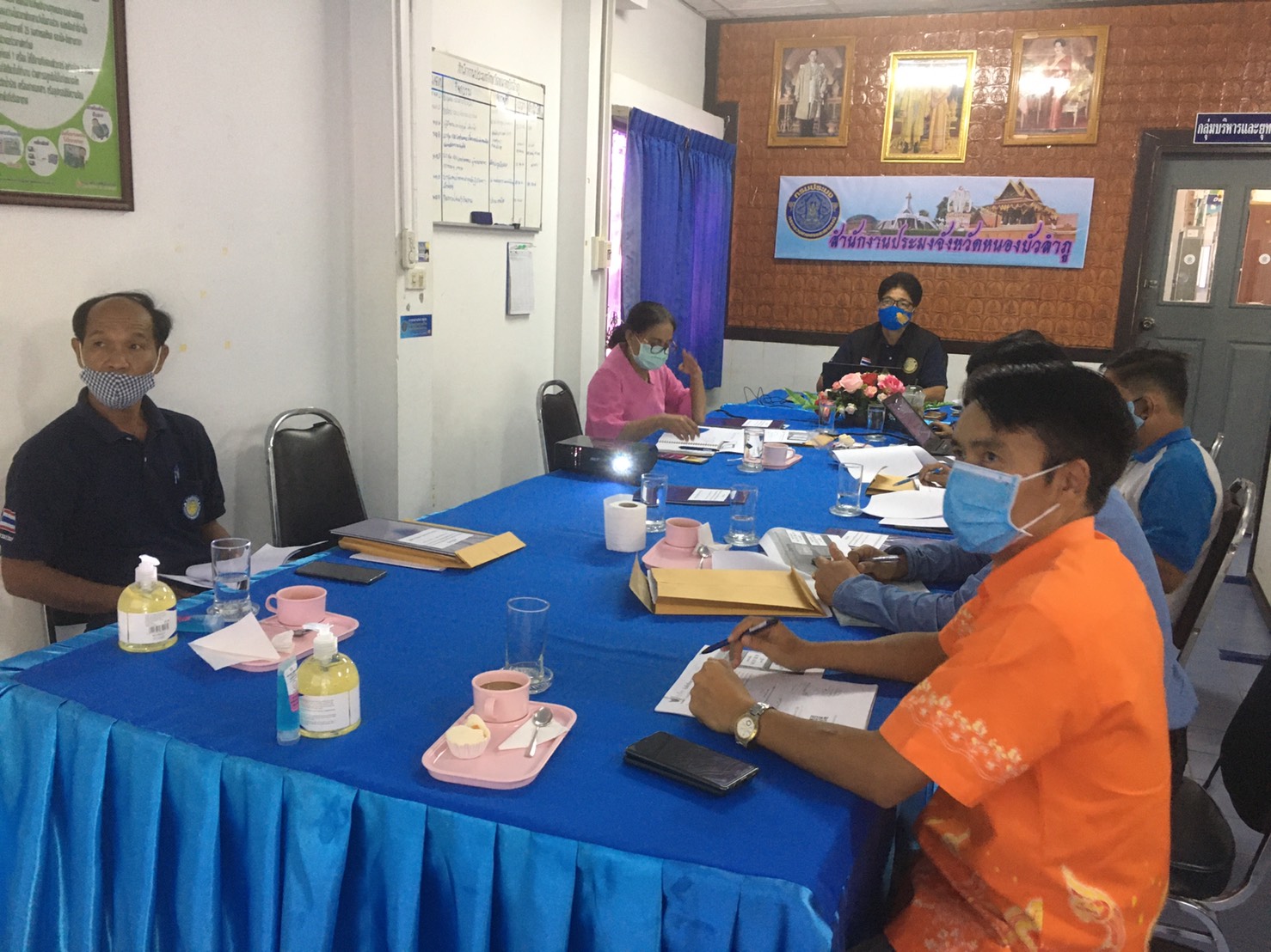 วันที่ 21 พฤษภาคม 2563 เวลา 10.00 น. นายบุญหลาย กุลนารัตน์ ประมงจังหวัดหนองบัวลำภู