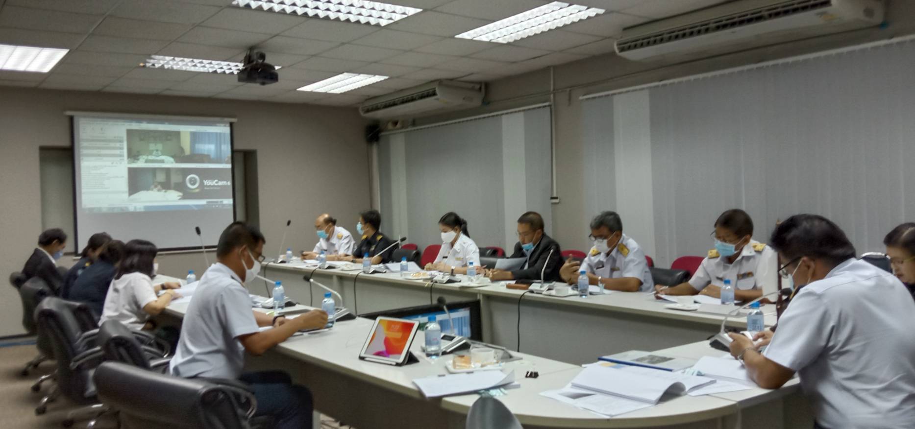 ประชุมผ่านระบบ video conference ชี้แจงแนวทางการปฏิบัติงานโครงการสร้างความเข็มแข็งกลุ่มการผลิตด้านการเกษตร  ครั้งที่ 1 ประจำปีงบประมาณ 2563..คลิก