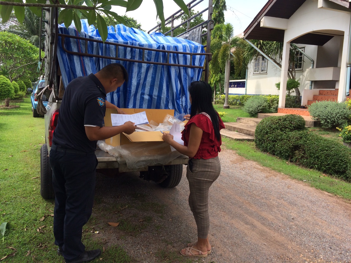 ตรวจสอบสัตว์น้ำ ส่งออกไปยัง สปป.ลาว..คลิก