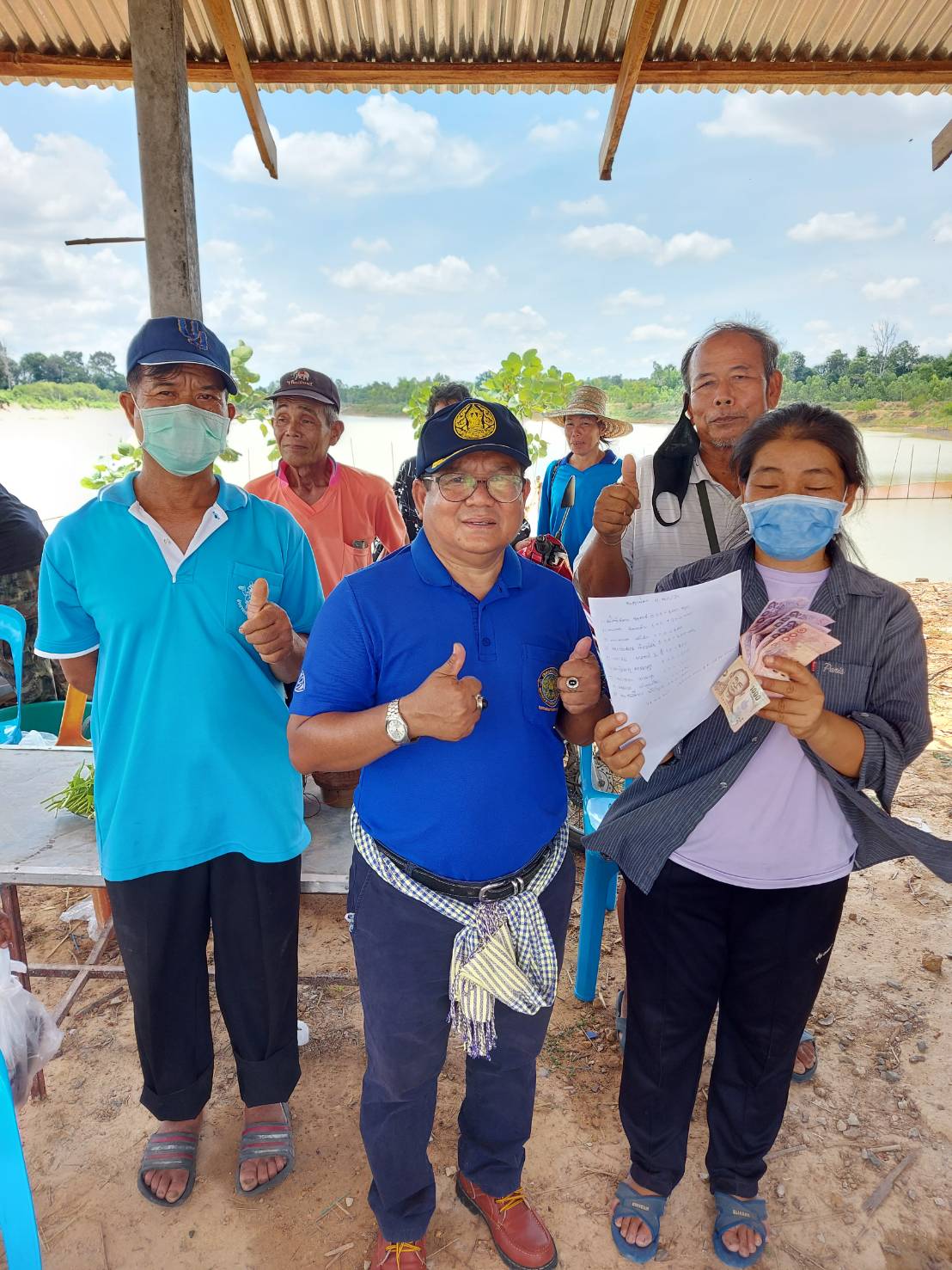 ธนาคารผลผลิตเกษตรฯ อ่างเก็บน้ำห้วยบุญทัน บ้านผึ้ง ตำบลจานลาน อำเภอพนา จังหวัดอำนาจเจริญ..คลิก