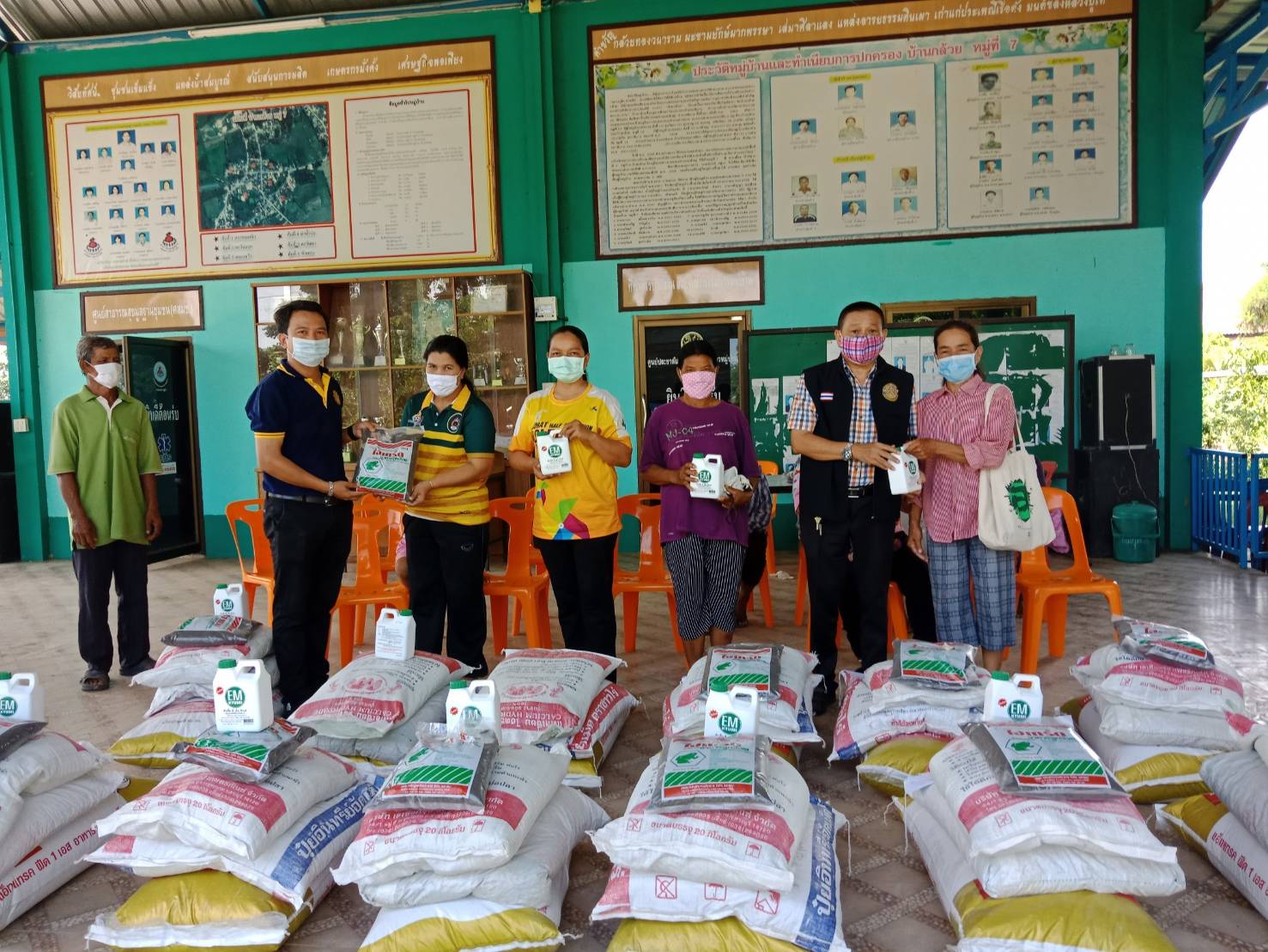 ประมงอำเภพิมายมอบปัจจัยการผลิตแก่เกษตรกรที่เข้าร่วมโครงการบริหารจัดการการผลิตสินค้าเกษตรตามแผนที่เกษตรเพื่อการบริหารจัดการเชิงรุก (Agri-Map)..คลิก