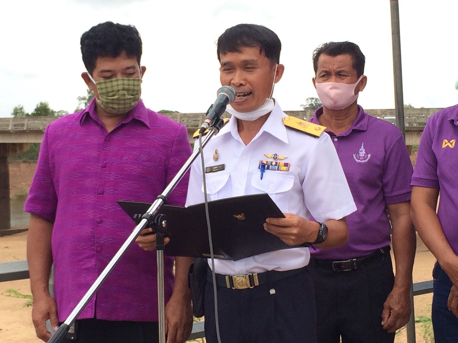 การจัดงานประกาศใช้มาตรการกำหนดพื้นที่และระยะเวลาฤดูสัตว์น้ำจืดมีไข่ หรือวางไข่ เลี้ยงตัวอ่อน และกำหนดเครื่องมือ วิธีการทำการประมง และเงื่อนไขในการทำการประมง ประจำปี 2563..คลิก