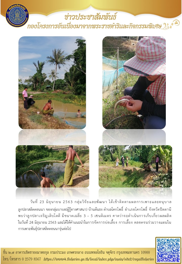 ติดตามผลการดำเนินงานการผลิตสินค้าแบรนด์เนม 