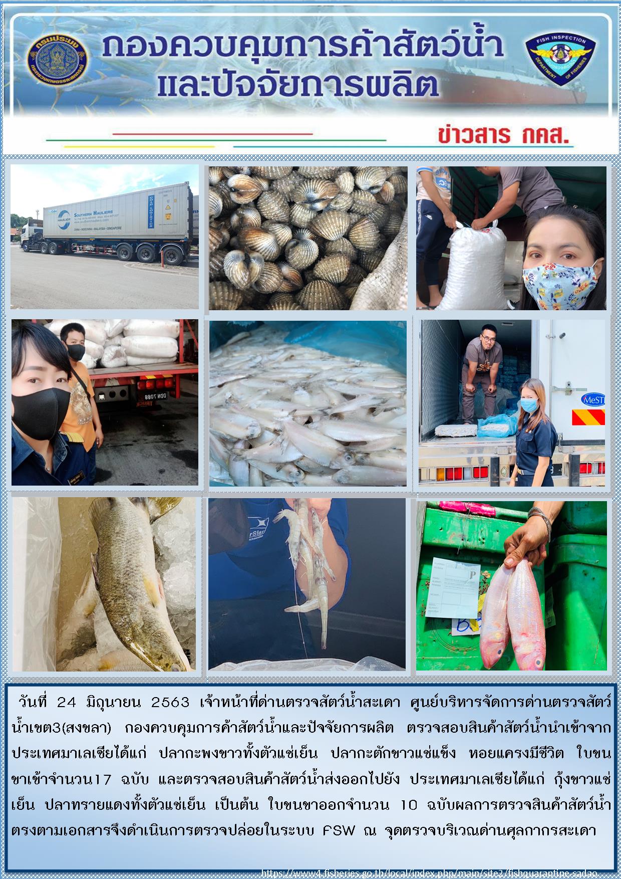 ข่าวสาร กคส. ประจำวันพุธที่ 24 มิถุนายน 2563..คลิก