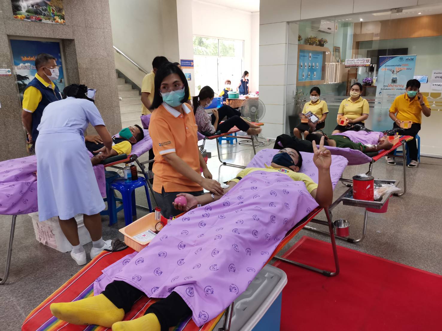 สำนักงานประมงจังหวัดนครนายก ร่วมบริจาคโลหิต ช่วยชีวิตเพื่อนมนุษย์ ให้แก่โรงพยาบาลนครนายก..คลิก