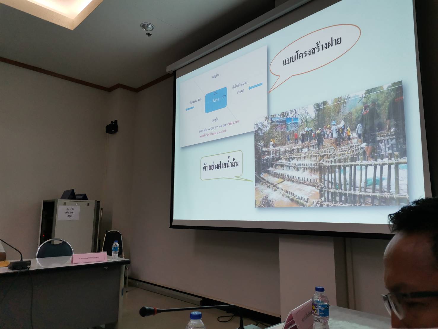ร่วมประชุมคณะกรรมการพิจารณารับรองการขออนุญาตปลูกสร้างสิ่งล่วงล้ำลำน้ำ จ.นครนายก..คลิก