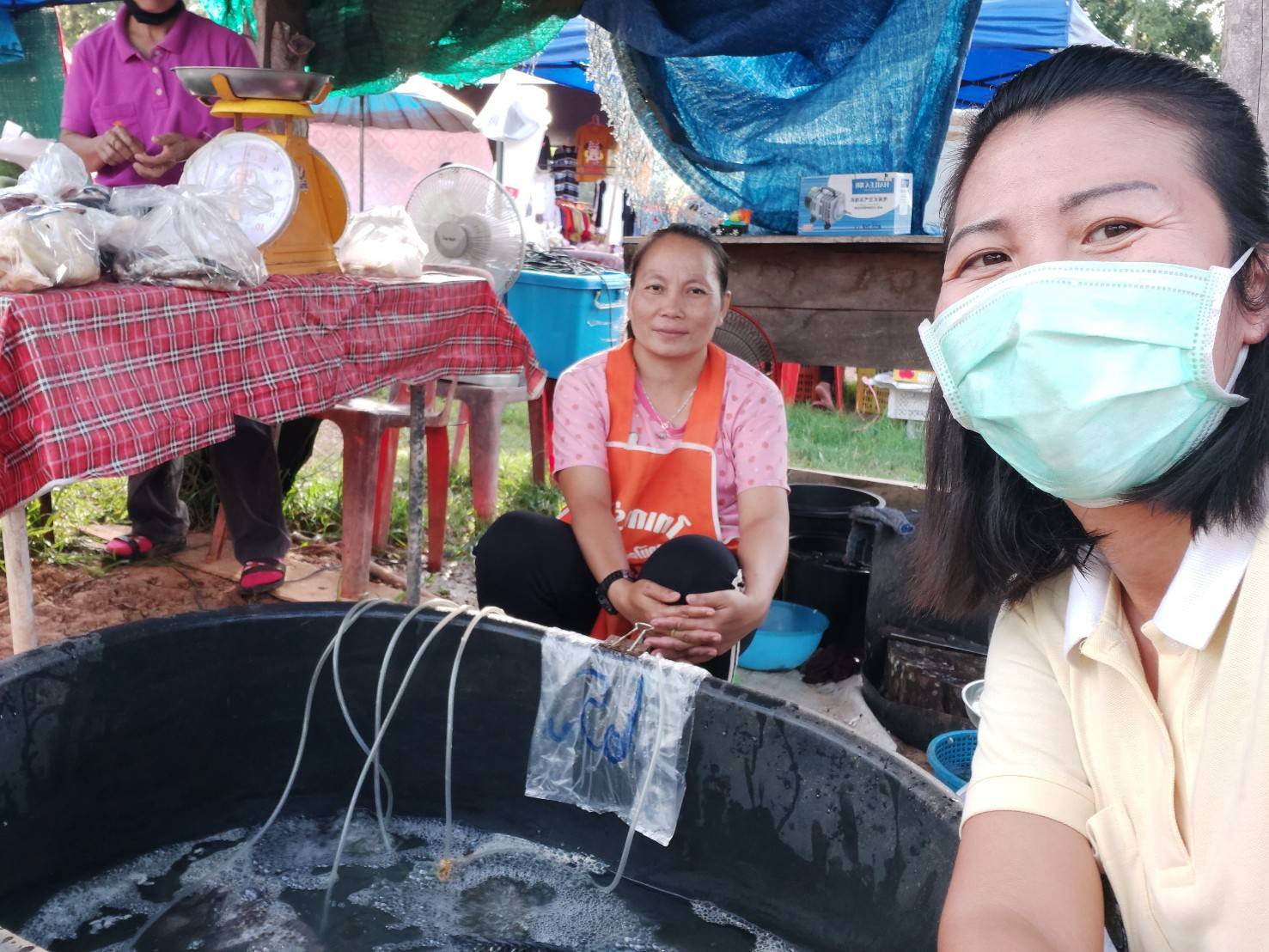 ประมงอำเภอสว่างวีระวงศ์ ดำเนินการสำรวจตลาดนัดบ้านหนองแปน ม.9 ต.นาดี อ.นาเยีย จ.อุบลราชธานี..คลิก
